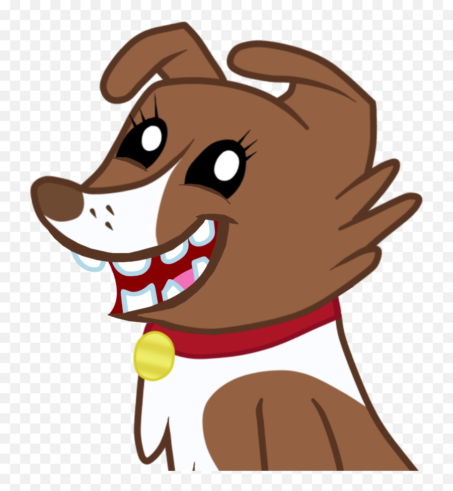 Bad Edit Broken Teeth Edit Faic Safe Simple Background - Cartoon Dogs Clipart Transparent Background Emoji,Dog Clipart Transparent Background