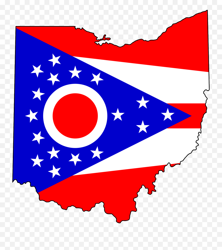 Best Ohio State Logo Ever - Clip Art Library Ohio Flag State Shape Emoji,Ohio State Logo