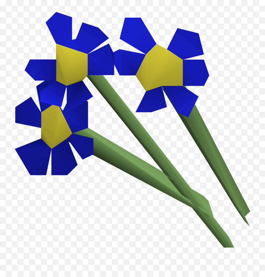 Blue Flowers Emoji,Blue Flowers Png