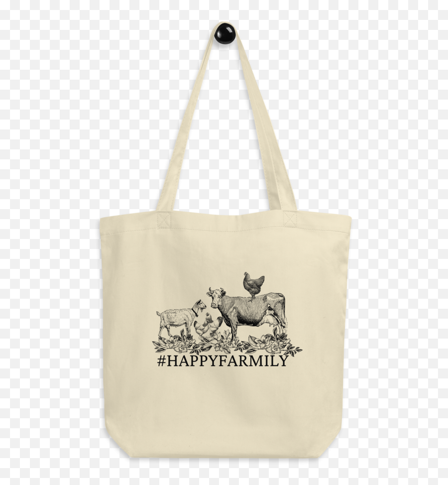 Happyfarmily Canvas Tote Bag - Azure Farm Emoji,Shopping Bags Png