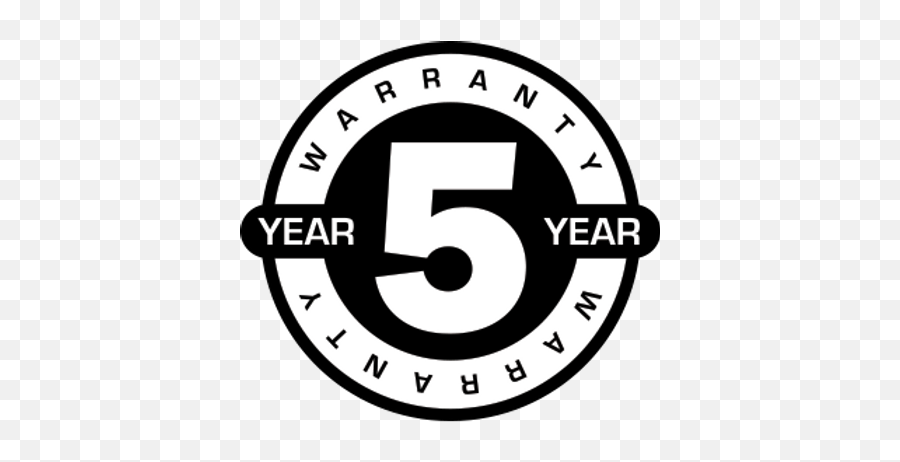 Fitted Wheels Warranty Emoji,5 Year Warranty Logo