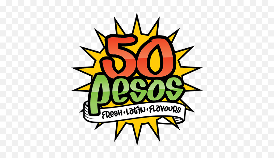 50 Pesos Taco Joint U0026 Food Truck Emoji,Logo 50