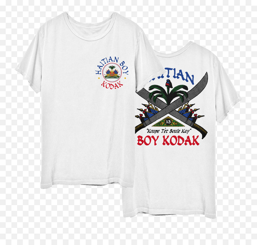Haitian Boy Kodak T - Shirt Kodak Black U2013 Warner Music Emoji,Kodak Logo Png