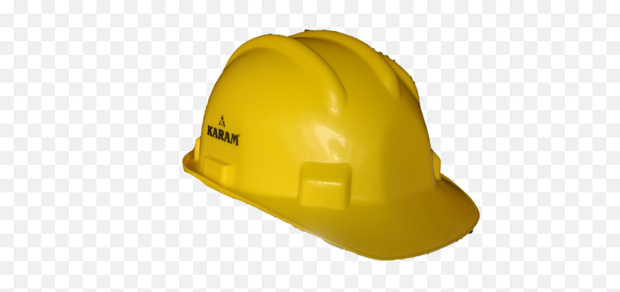Yellow Polypropylene Plastic Safety Helmet For Construction Emoji,Construction Helmet Png