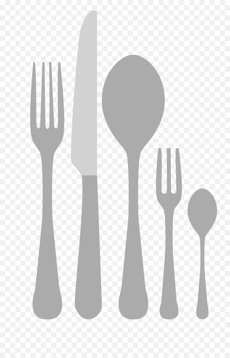 Silverware Clipart Fork Knife - Cutlery Clipart Kutlery Clipart Emoji,Fork Clipart