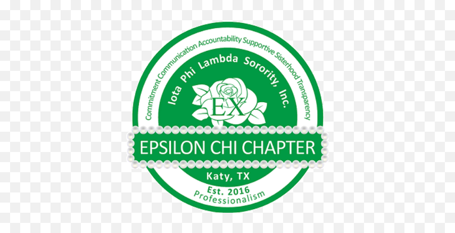 Epsilon Chi Chapter Logo Transparent - Federation Of Houston Emoji,Chi Logo