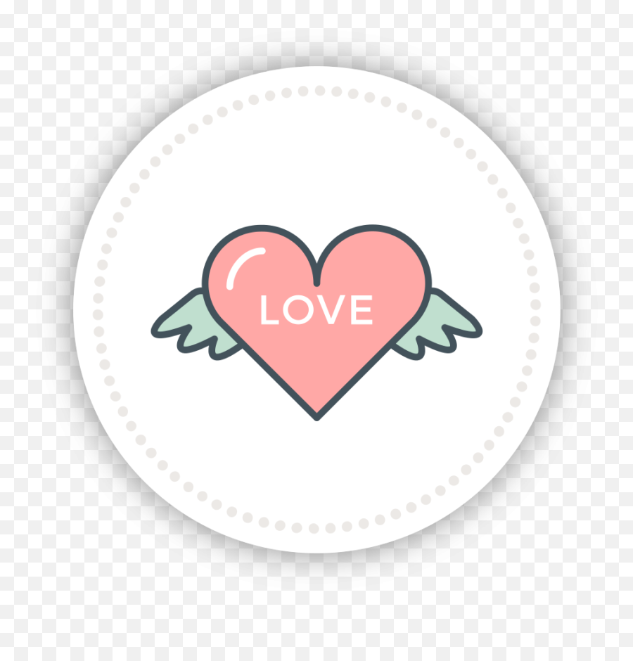 Free Heart Cute Wing 1187361 Png With Transparent Background Emoji,Cute Heart Transparent