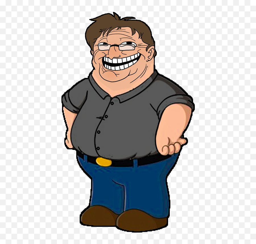 Image - 313969 Gaben Know Your Meme Cartoon Gabe Newell Emoji,Peter Griffin Png