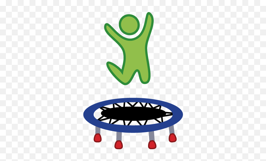 Collection Clipart Trampoline Png - Trampoline Clipart Png Emoji,Trampoline Clipart