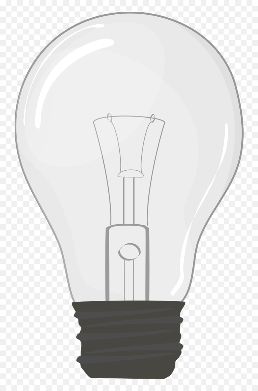 Light Bulb Clip Art Idea Png Picpng - Incandescent Light Bulb Emoji,Idea Clipart