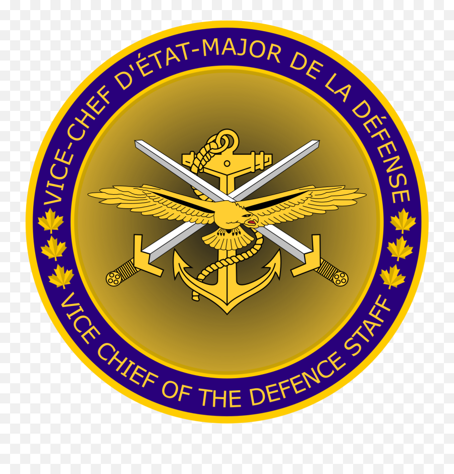 Filevice Chief Of The Defence Staff Logosvg - Wikimedia Chief Of Defence Staff Logo Canada Emoji,Vice Logo