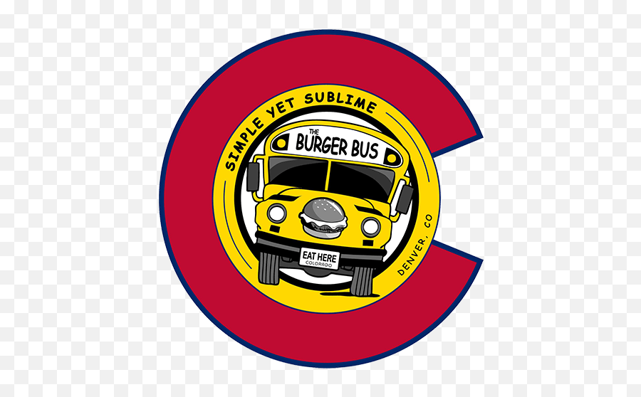 Burger Bus Denver Best Burger Food Truck In Denver - Burger Bus Denver Emoji,Food Truck Logo