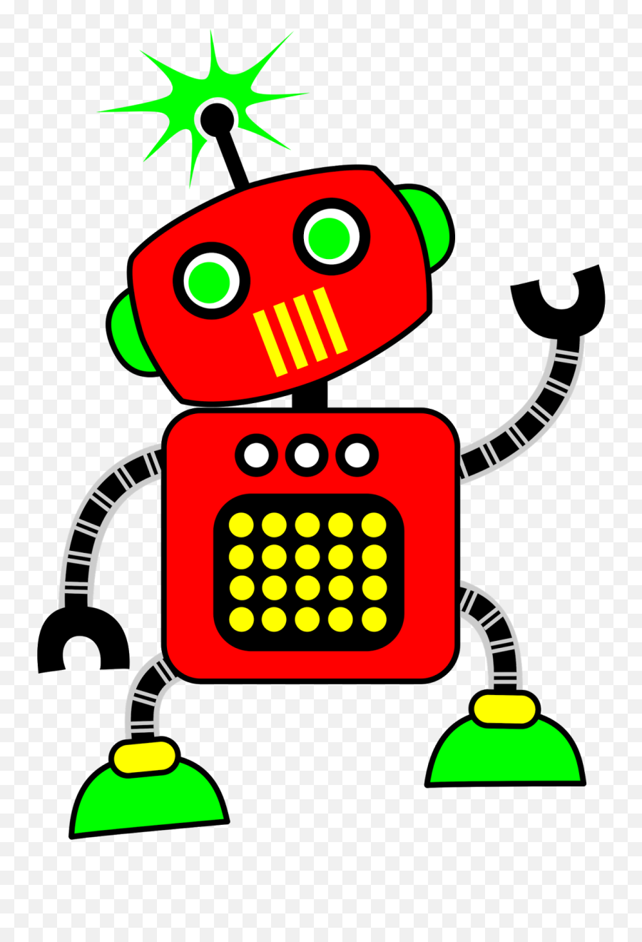 Robot Clipart Robotic Robot Robotic - Robot Clipart Emoji,Robot Clipart