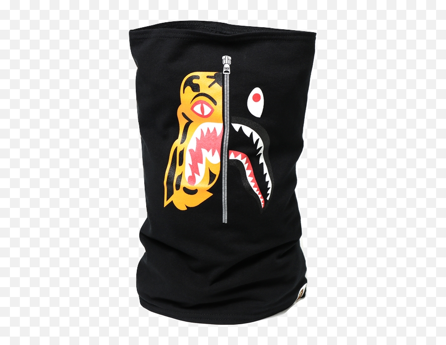 Download Bape Tigershark Neck Warmer - Bape Tiger Shark Logo Bape Shark Emoji,Bape Shark Logo