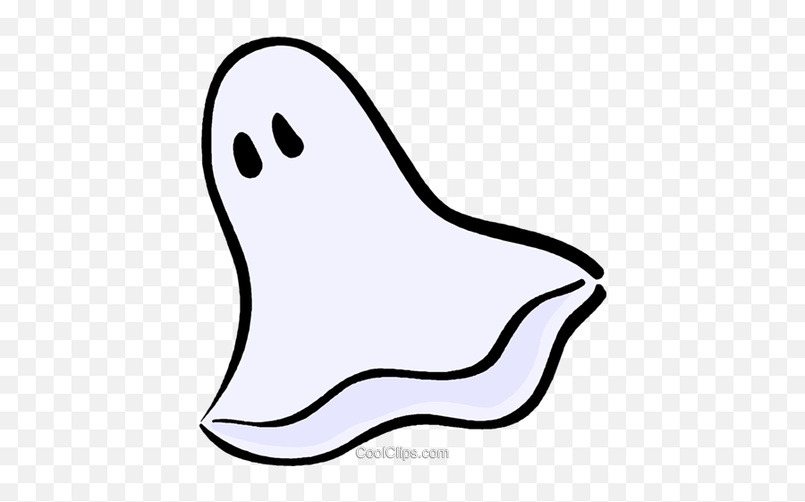 Ghosts Royalty Free Vector Clip Art - Dot Emoji,Ghosts Clipart