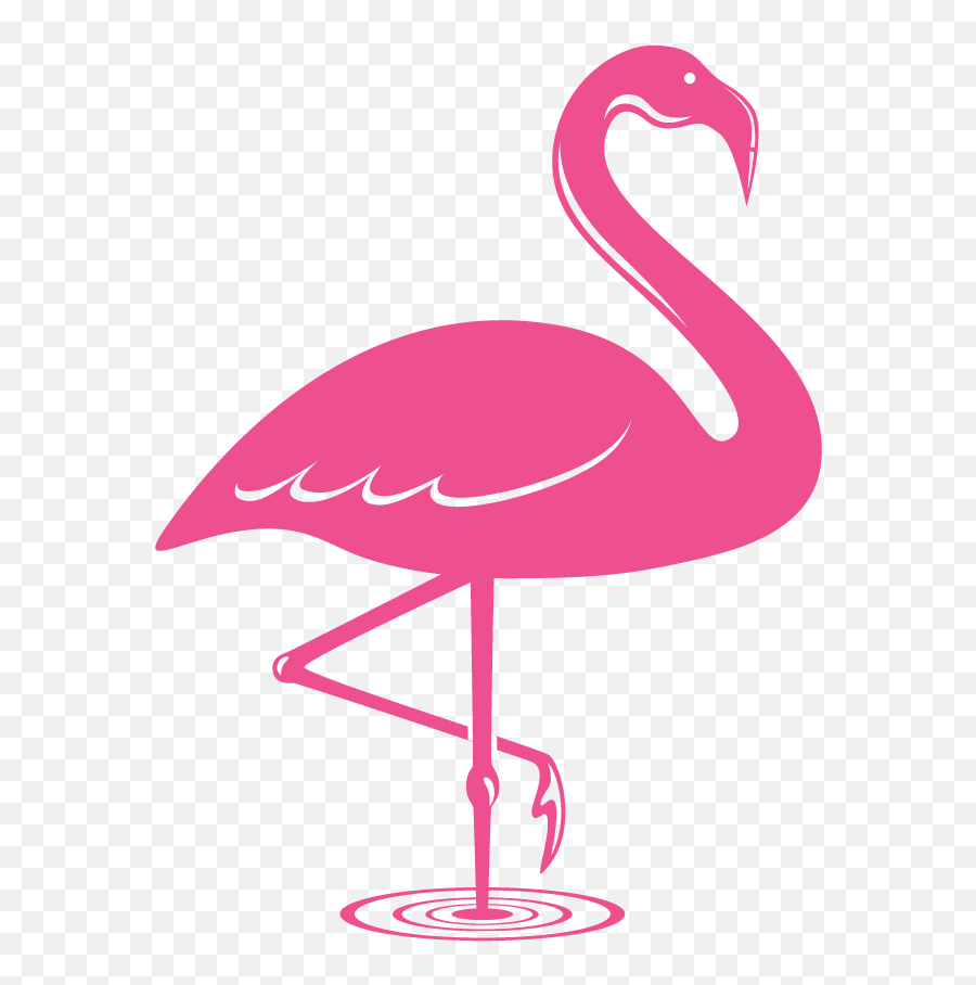 Transparent Flamingo Clipart - Flamingo Icon Png Pink Full Emoji,Pink Flamingo Clipart