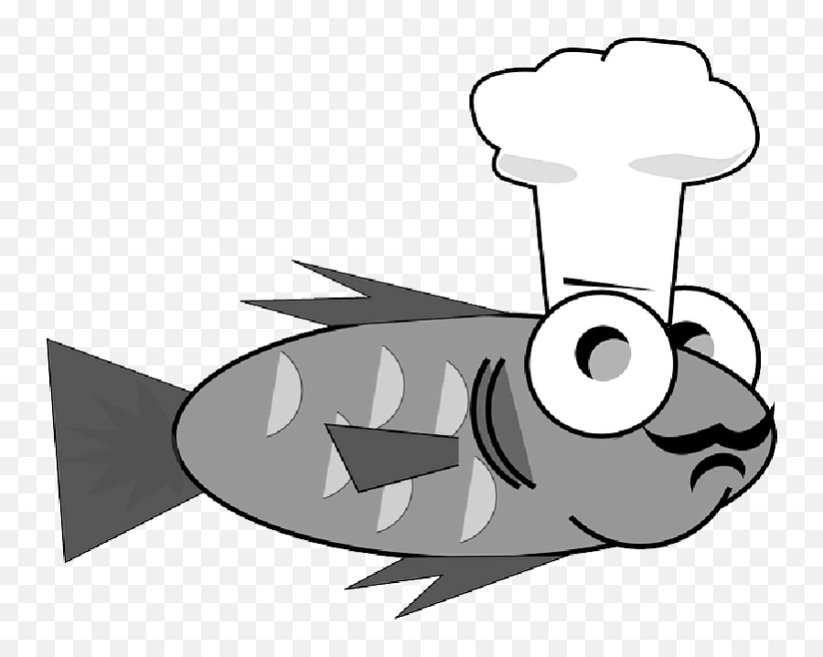 Download Chef Cook Cooking Fish Goldfish Funny Emoji,Funny Hat Png