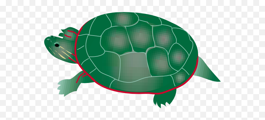 Painted Turtle Clip Art - Clip Art Library Painted Turtle Clipart Emoji,Turtle Clipart