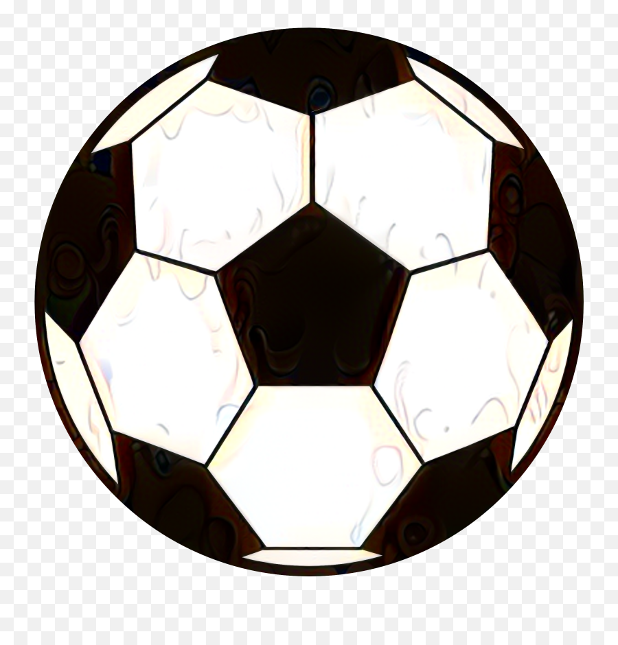 Clip Art Football Soccer Ball Black And White Portable Emoji,Soccer Ball Transparent Background
