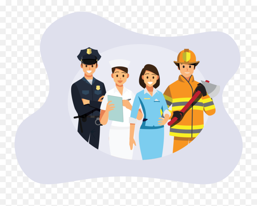 A First - Time Home Buyeru0027s Guide To Down Payment Assistance Emoji,First Responders Clipart