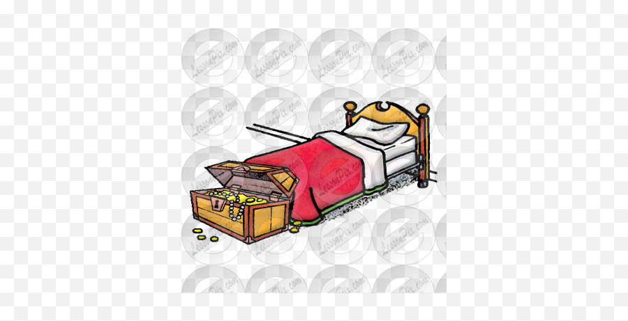 Bed Picture For Classroom Therapy Use - Great Bed Clipart Emoji,Hospital Bed Clipart