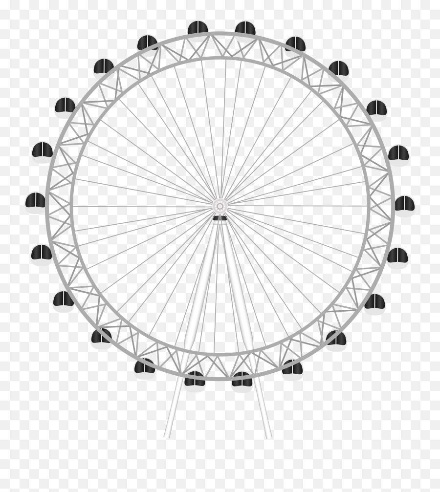 London Eye Stock Photography - London Eye Png Download Emoji,Ferris Wheel Clipart
