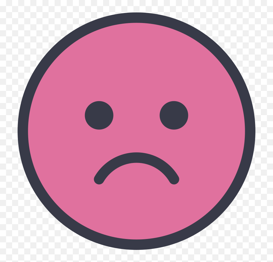 Face Sad Clipart Illustrations U0026 Images In Png And Svg Emoji,Frowny Face Clipart