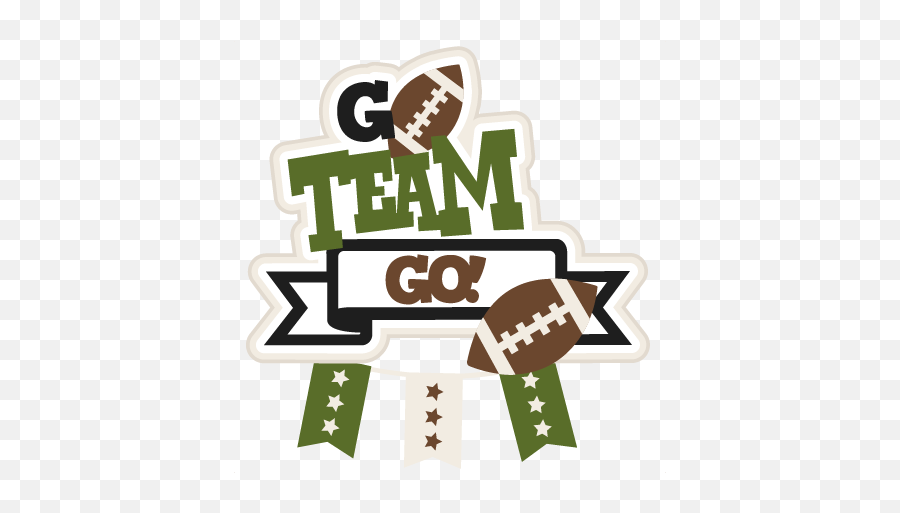 Download Go Team Clipart - Go Team Go Football Clipart Emoji,Staff Clipart