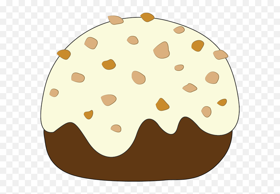 Chocolate Truffle Illustration - Dot Emoji,Apple Pie Clipart