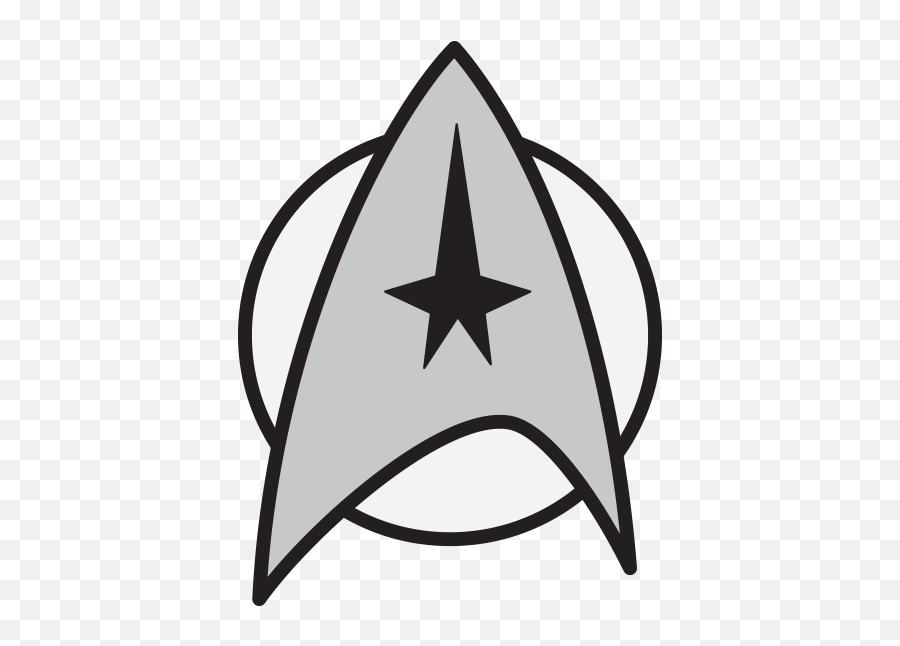 Star Trek Logo Png Image With No - Original Star Trek Emblem Emoji,Trek Logo