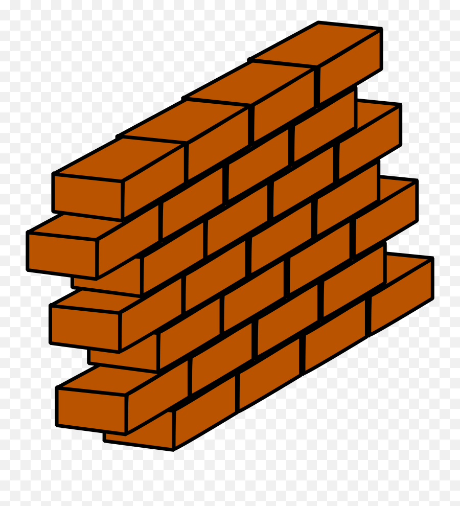 Brick Wall Clip Art - Wall Clipart Emoji,Wall Clipart