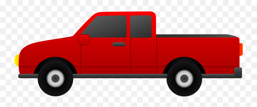 Free Pickup Truck Clipart Download - Transparent Background Pickup Truck Png Emoji,Truck Clipart
