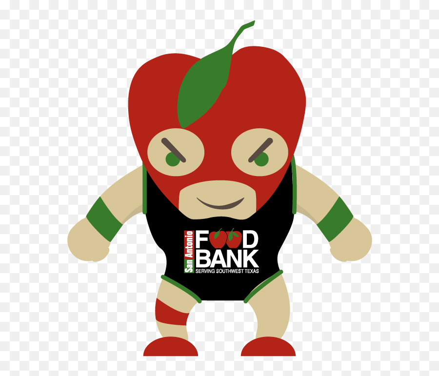 Grocery Clipart Food Distribution Grocery Food Distribution - San Antonio Food Bank Hunger Fighter Emoji,Food Drive Clipart