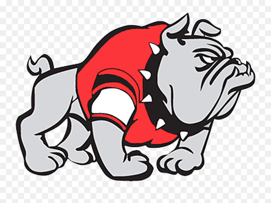 Georgia Bulldog Clipart Logo - Heath Bulldogs Emoji,Georgia Bulldog Logo