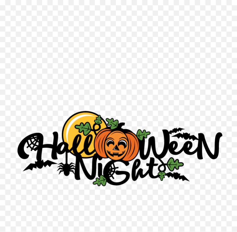 October Clipart Cute October Cute - Halloween Night Png Emoji,October Clipart