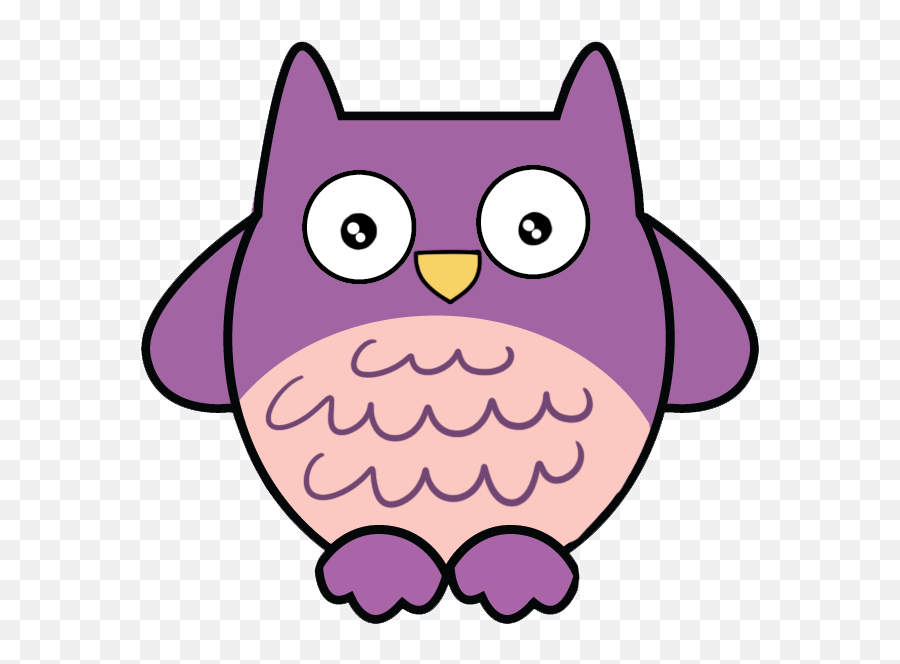 Cute Animals Cartoon Purple - Animal Purple Cute Cartoon Emoji,Animal Clipart