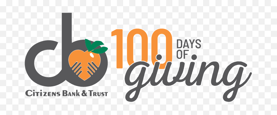 100 Days Of Giving - Vertical Emoji,Citizens Bank Logo