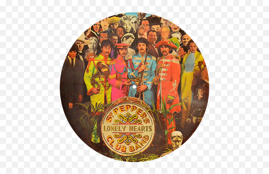 The Beatles - Sgt Pepperu0027s Lonely Hearts Club Band Colored Sgt Lonely Hearts Club Band Meme Emoji,The Beatles Logo