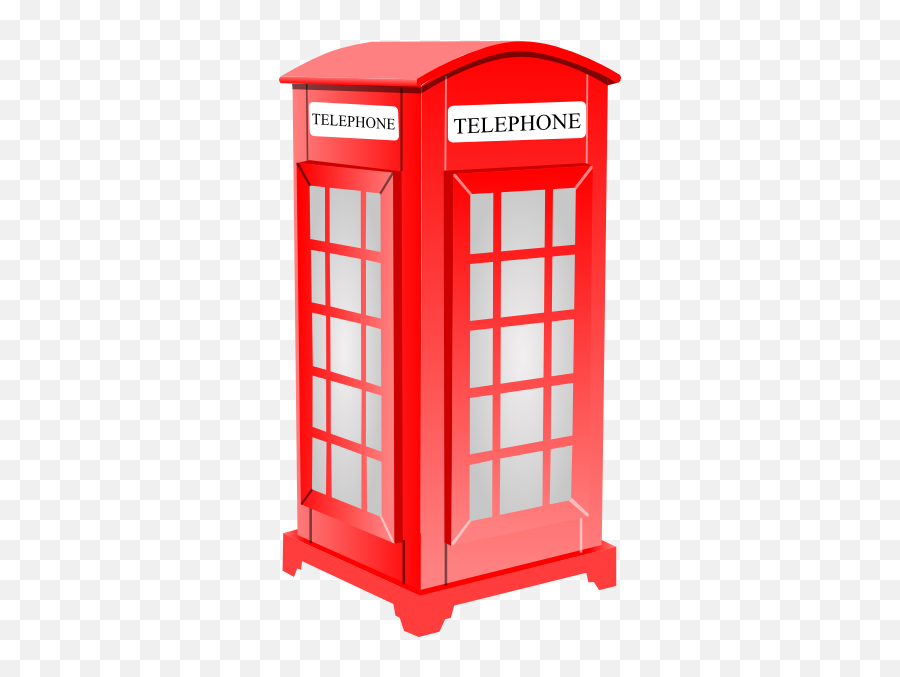 Telephone Booth Png - Transparent Phone Booth Clipart Emoji,Photo Booth Png