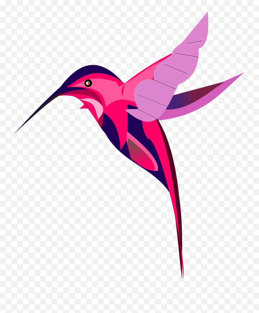 Pink Hummingbird Clipart Free Download Transparent Png - Girly Emoji,Hummingbird Clipart