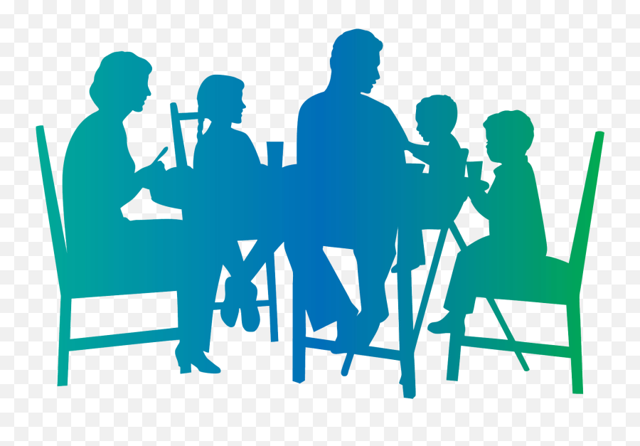 Family Dinner Clip Art N14 - Family Dinner Table Clipart Family Dinner Table Clipart Emoji,Dinner Clipart