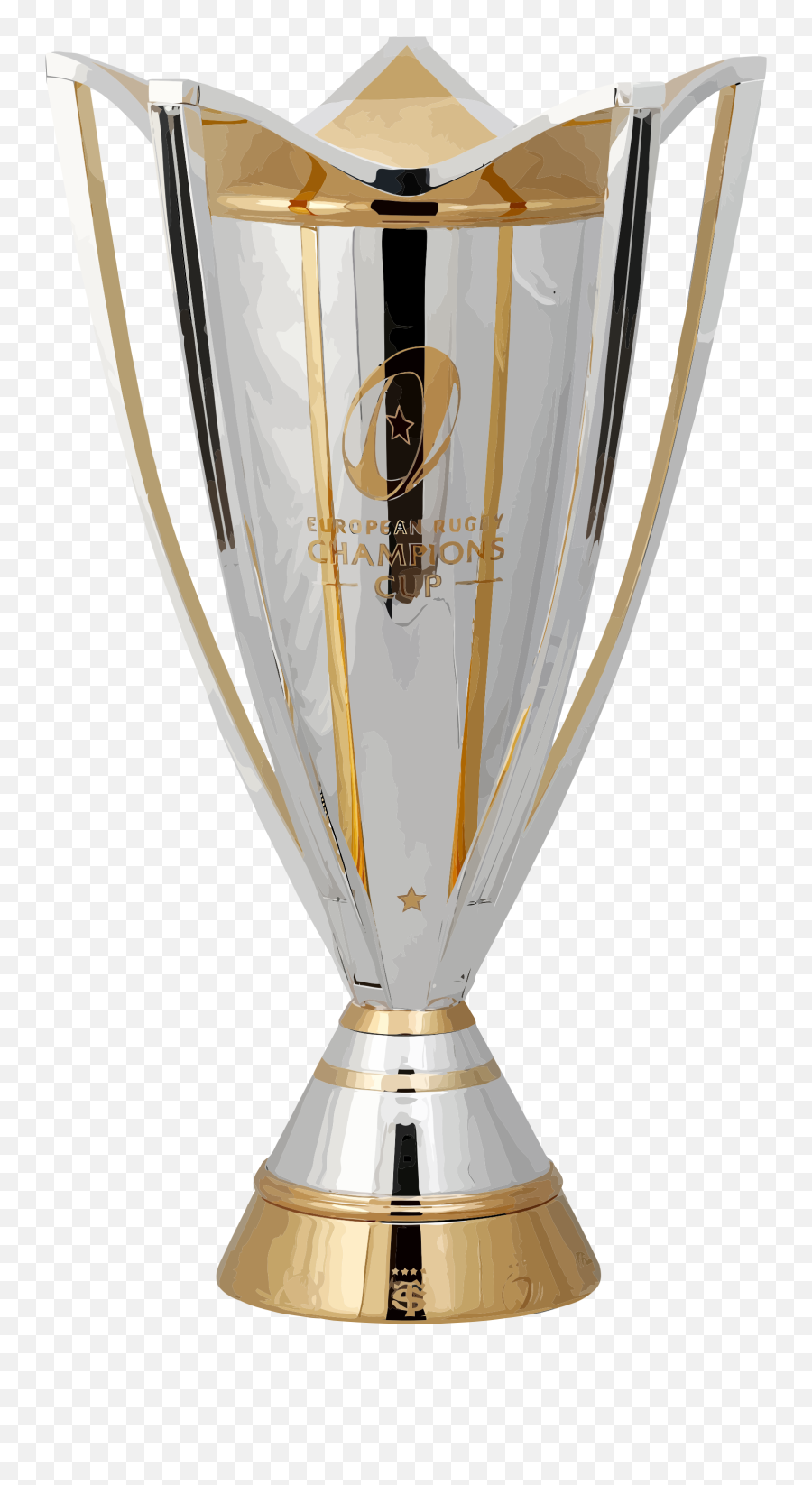 Download Champions League Trophy Png - European Rugby Emoji,Gold Trophy Png