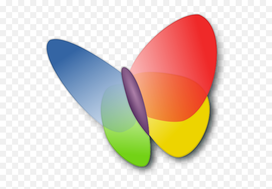 Pin - Msn Butterfly Logo Emoji,Butterfly Logo