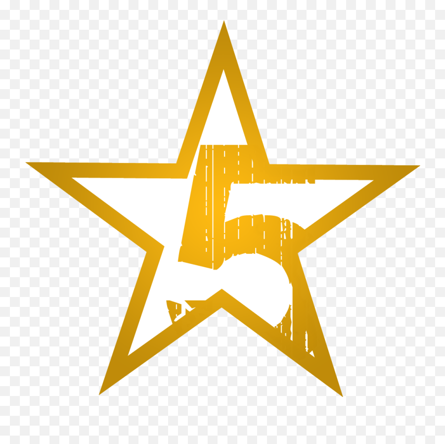 5 Star Transparent Background Png - Hotel Five Star Logo Emoji,Star Transparent Background