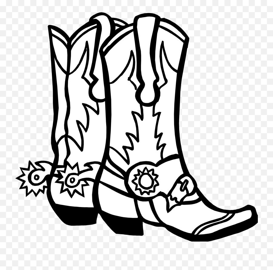 Cowboy Boots Png Download - Silhouette Cowboy Boots Png Emoji,Cowboy Boots Clipart