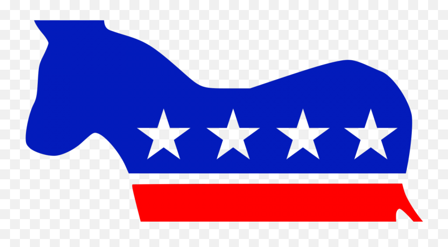 Logo Democratic Party Clipart - Democratic Donkey Logo Emoji,Democrat Logo