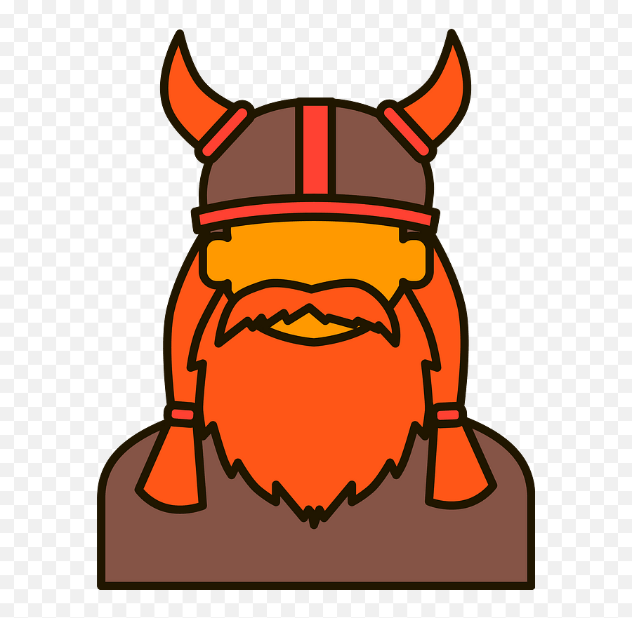 Viking Clipart - Fictional Character Emoji,Viking Clipart