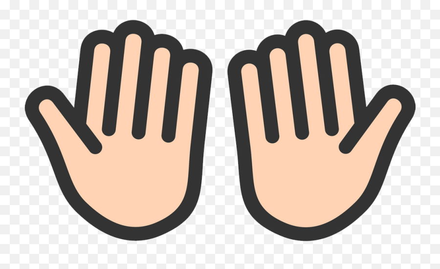 Icon Praying Hands Clipart Transparent - Hand Prayer Muslim Icon Emoji,Hands Clipart