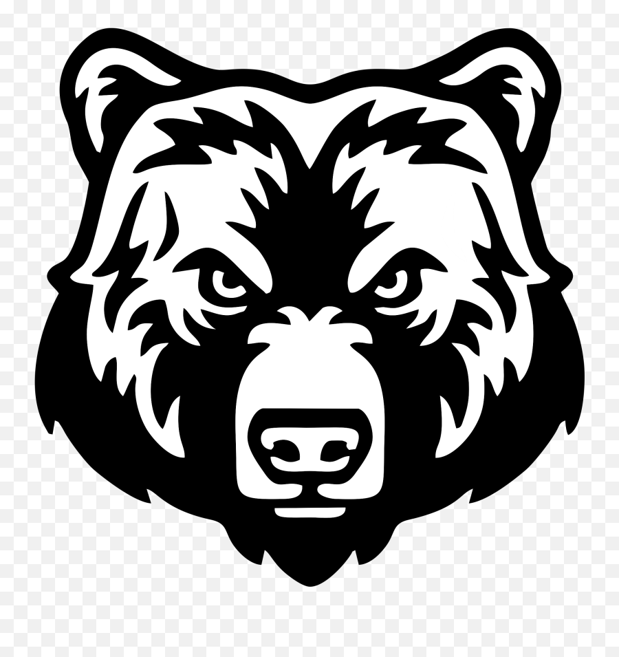 Polar Bear Grizzly Bear Vector Graphics American Black Bear - Bear Head Outline Emoji,Polar Bear Logo