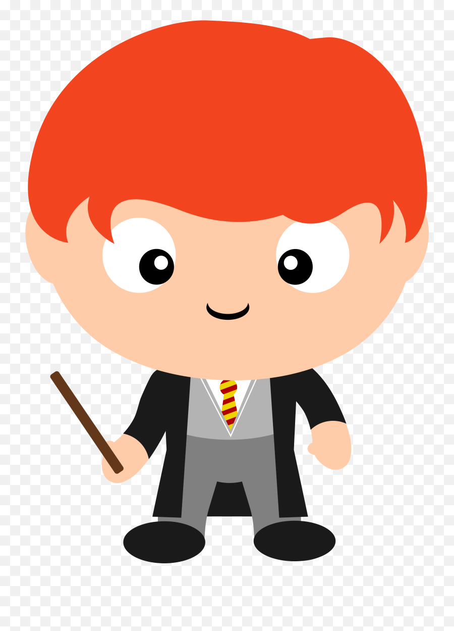 Harry Potter Clipart Png Png Image With - Ron Weasley Clipart Emoji,Harry Potter Clipart